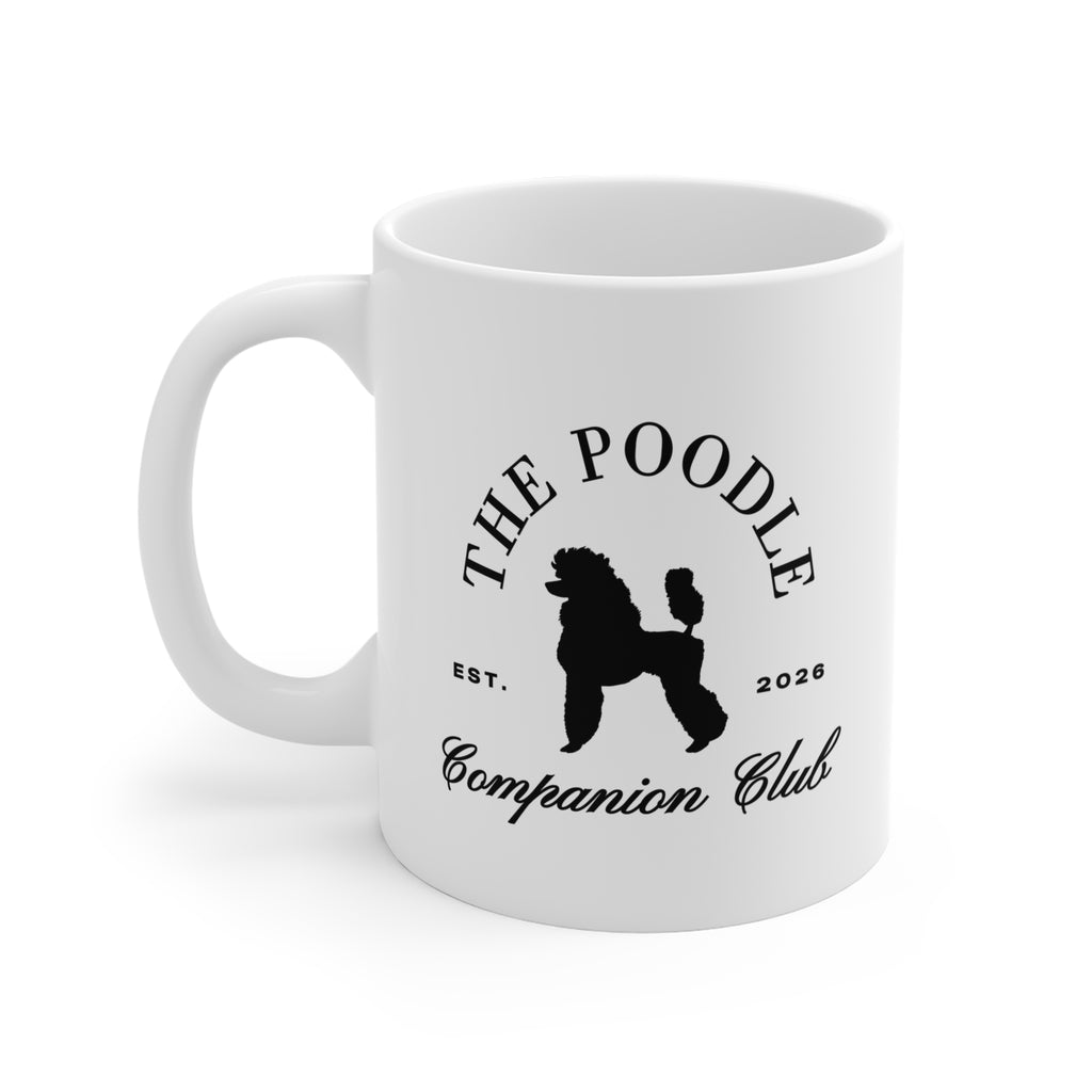 The Poodle Companion Club Ceramic Mug