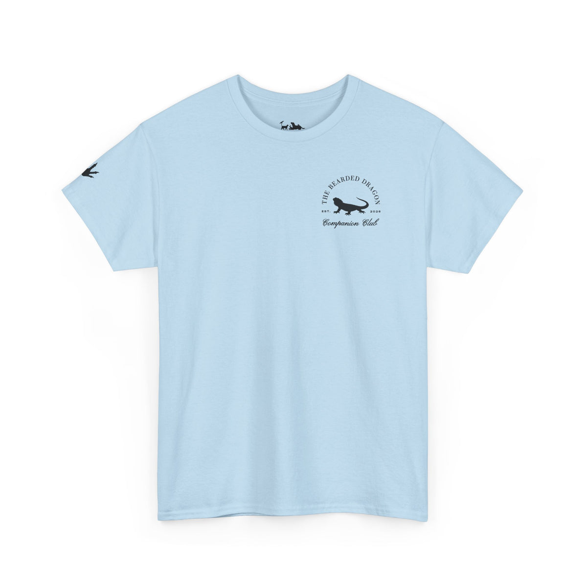 The Bearded Dragon Companion Club Printed T-Shirt