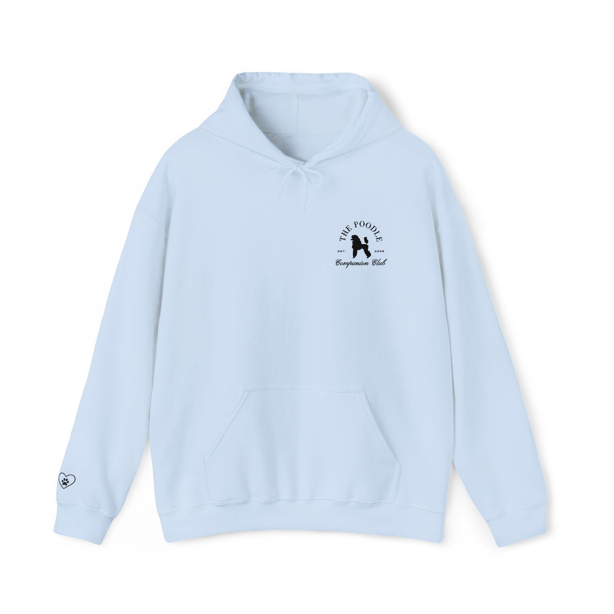 The Poodle Companion Club Embroidered Hoodie