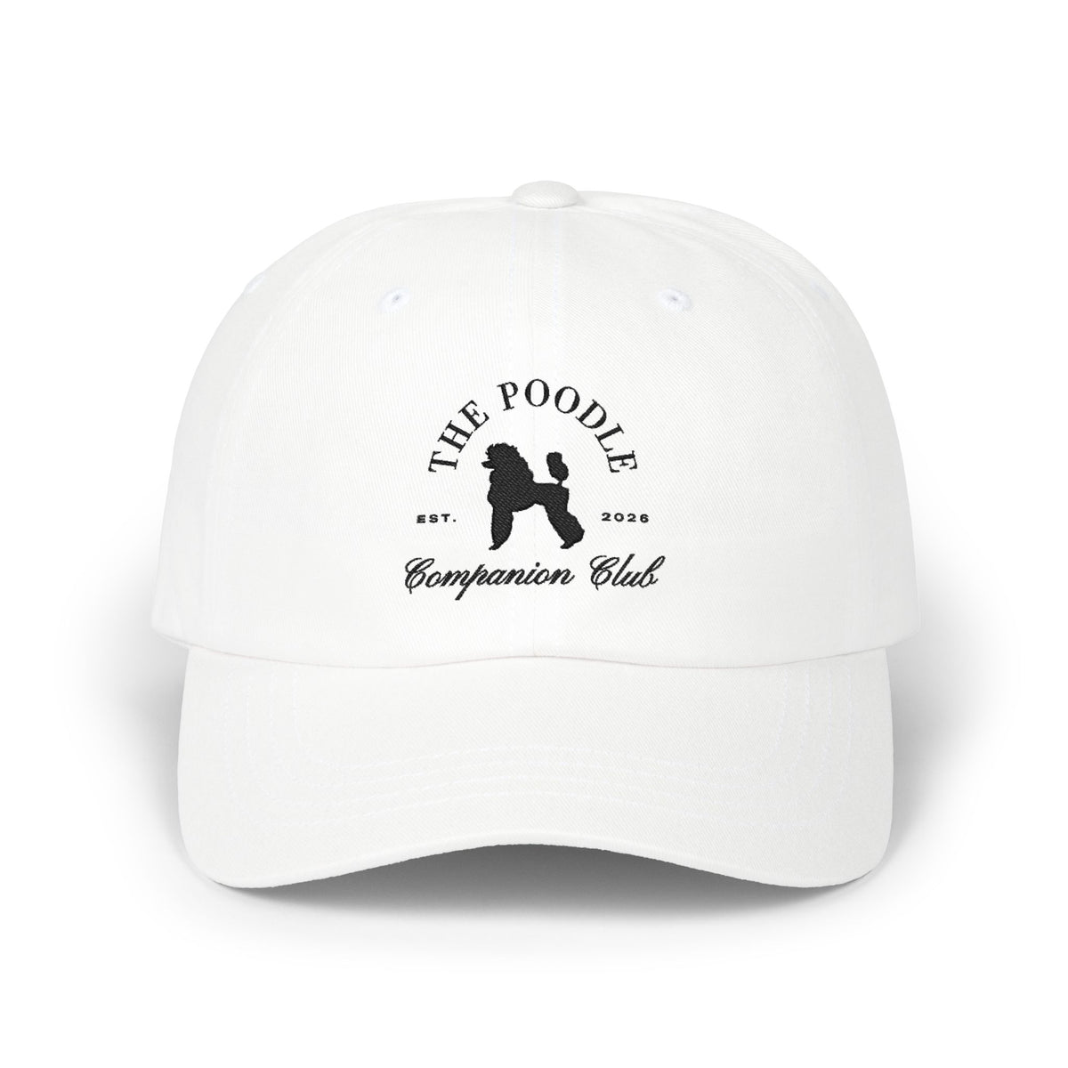 The Poodle Companion Club Embroidered Dad Hat