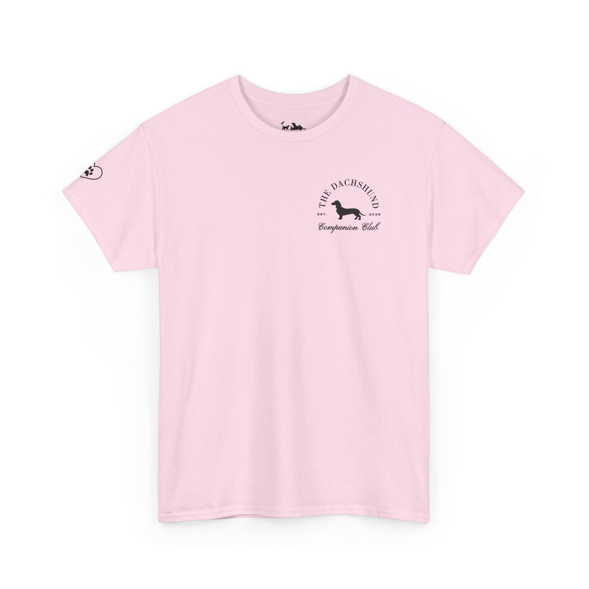 The Dachshund Companion Club Printed T-Shirt