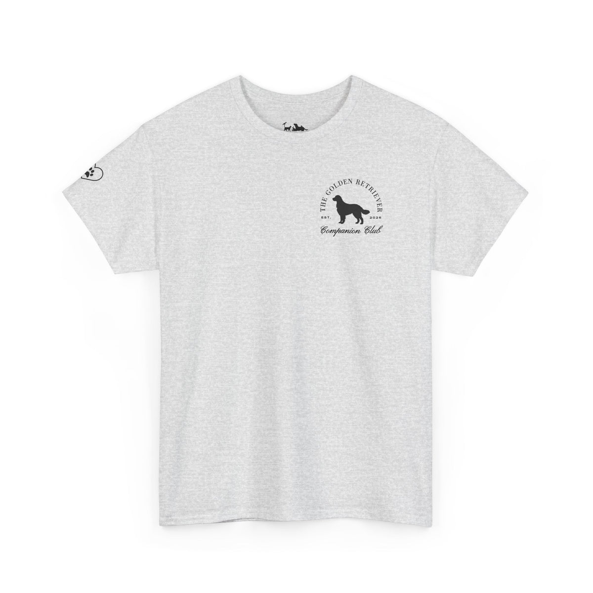 The Golden Retriever Companion Club Printed T-Shirt