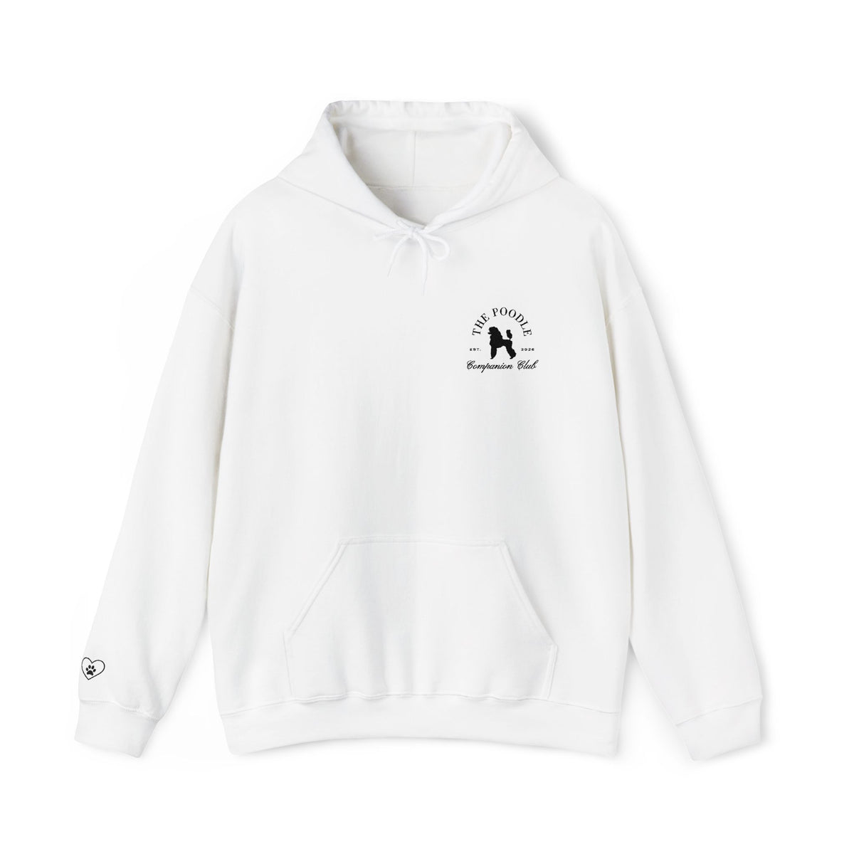 The Poodle Companion Club Embroidered Hoodie