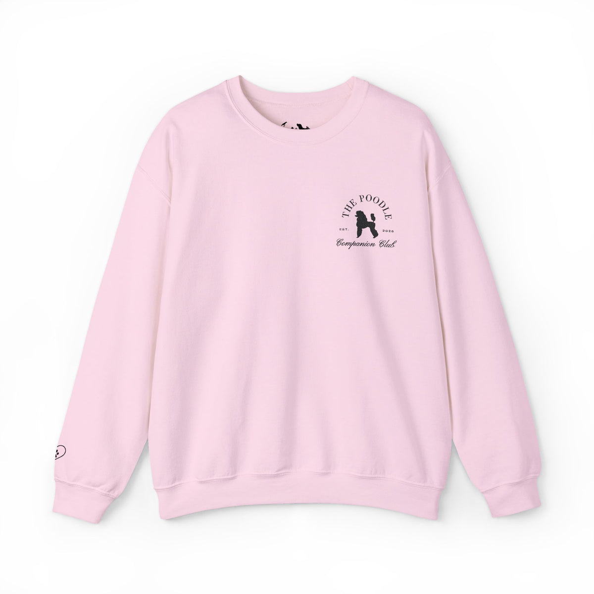 The Poodle Companion Club Embroidered Crewneck