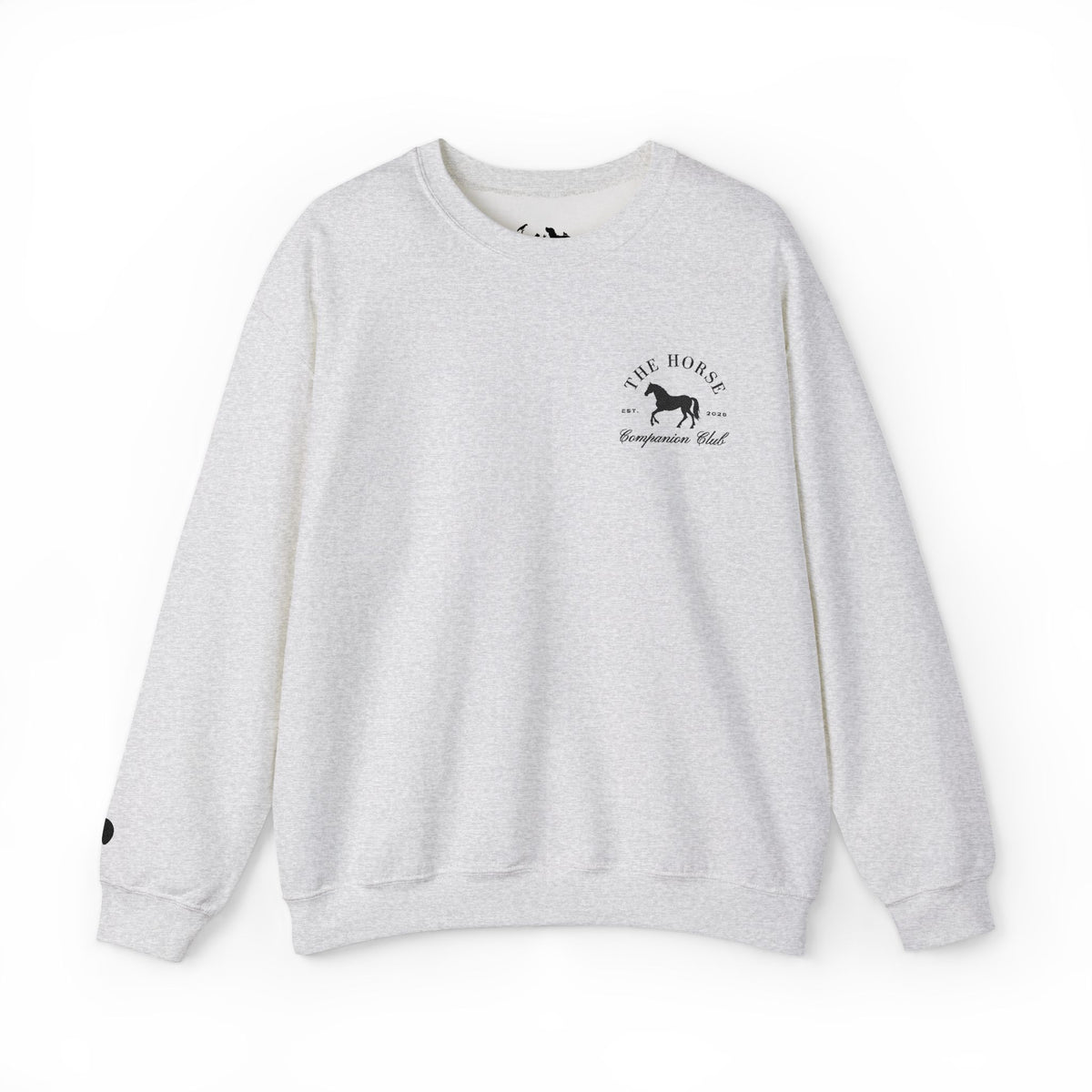 The Horse Companion Club Embroidered Crewneck