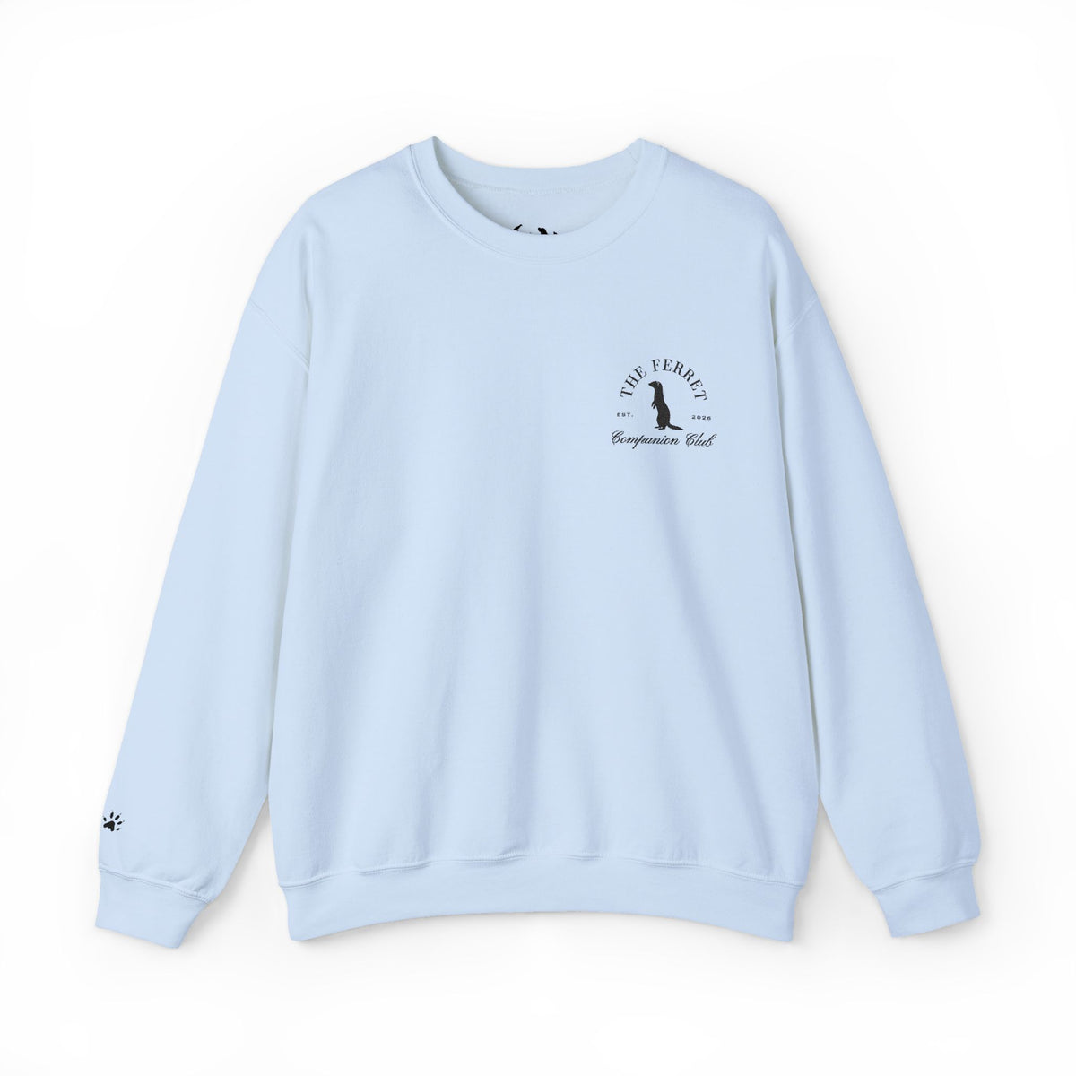 The Ferret Companion Club Embroidered Crewneck
