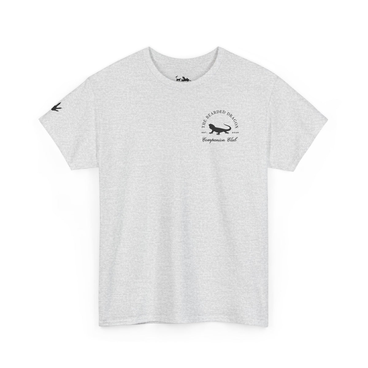 The Bearded Dragon Companion Club Printed T-Shirt