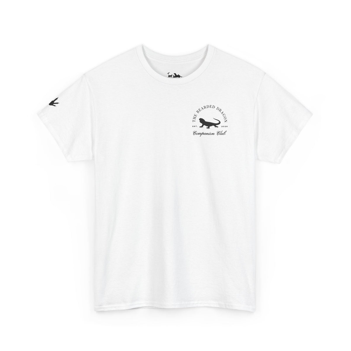 The Bearded Dragon Companion Club Printed T-Shirt