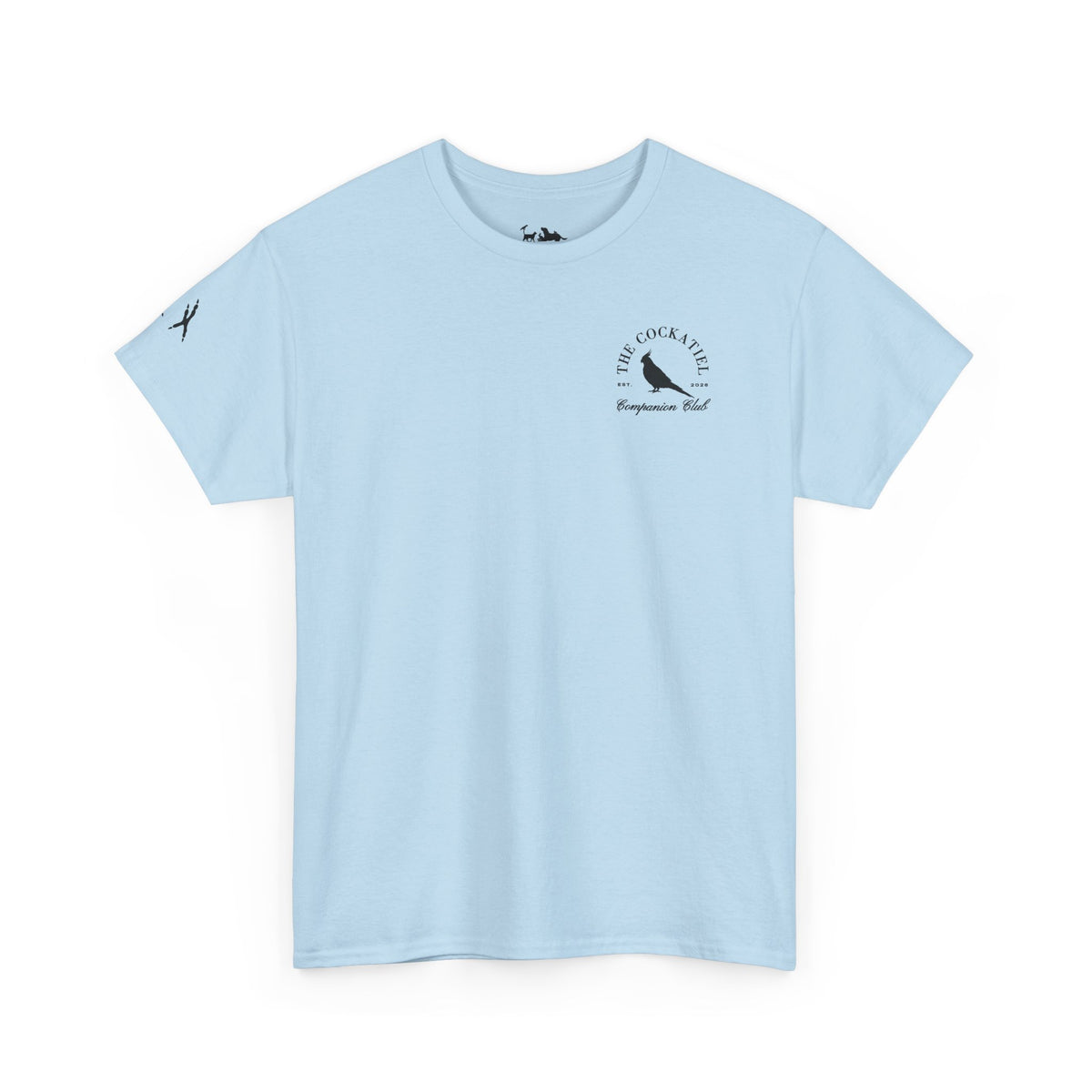 The Cockatiel Companion Club Printed T-Shirt