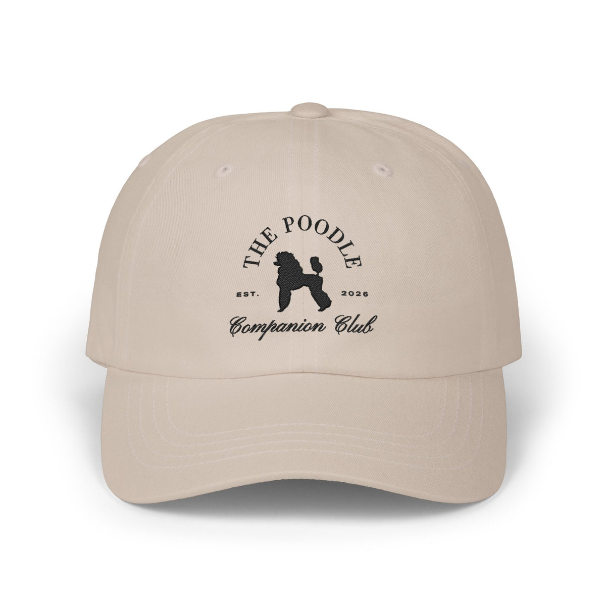 The Poodle Companion Club Embroidered Dad Hat