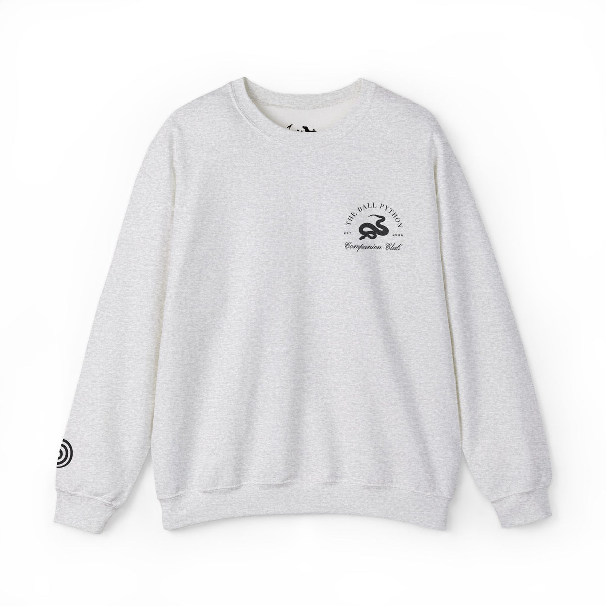 The Ball Python Companion Club Embroidered Crewneck