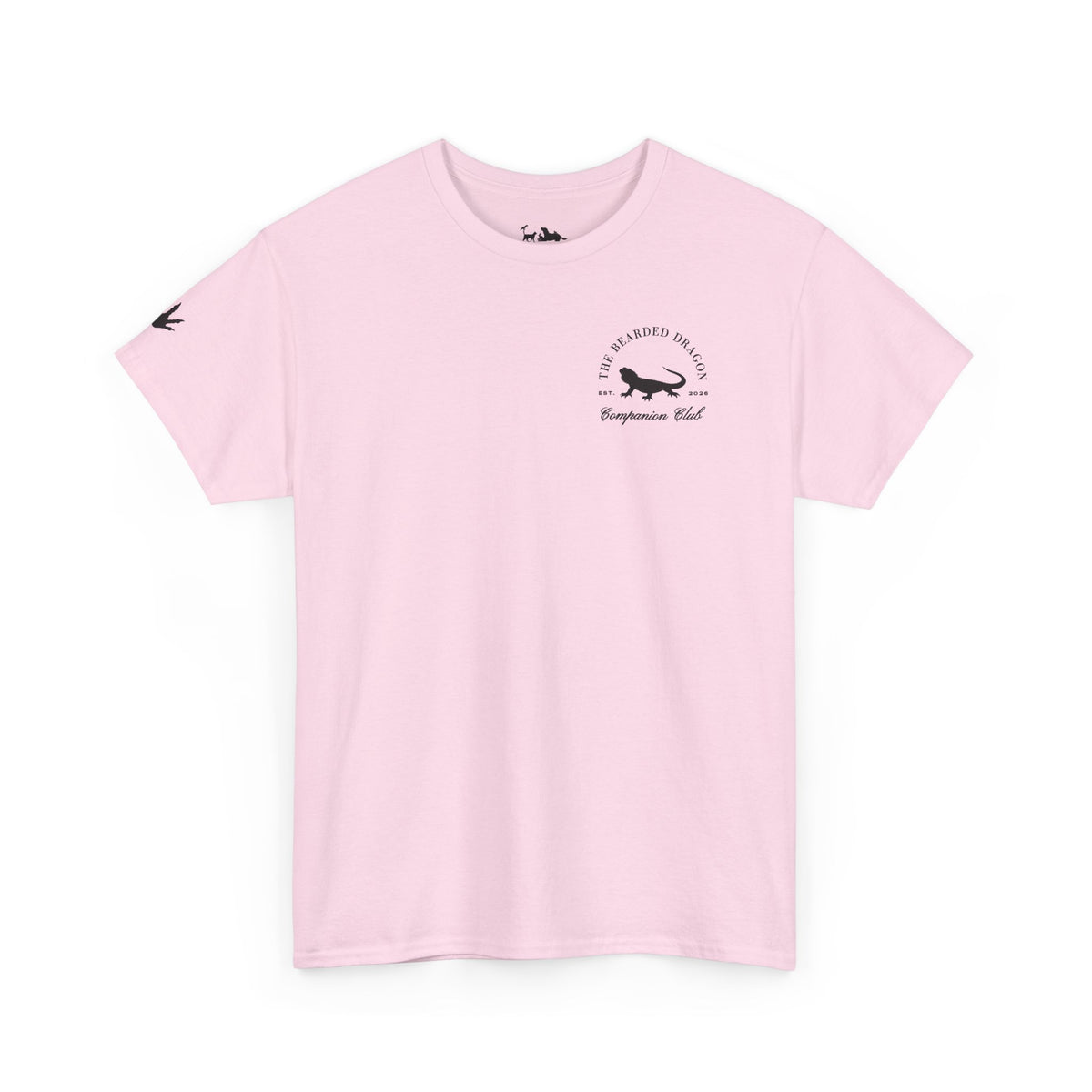 The Bearded Dragon Companion Club Printed T-Shirt