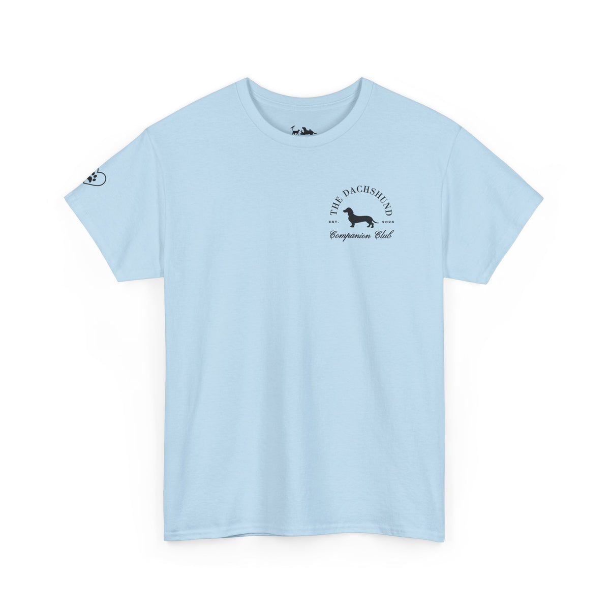 The Dachshund Companion Club Printed T-Shirt