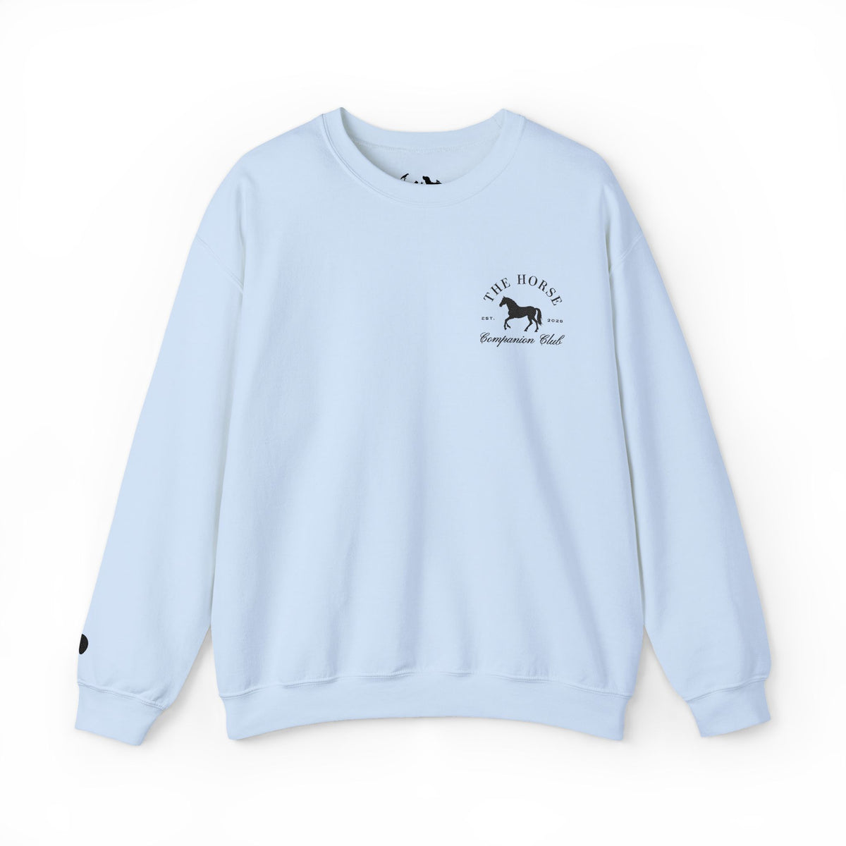 The Horse Companion Club Embroidered Crewneck