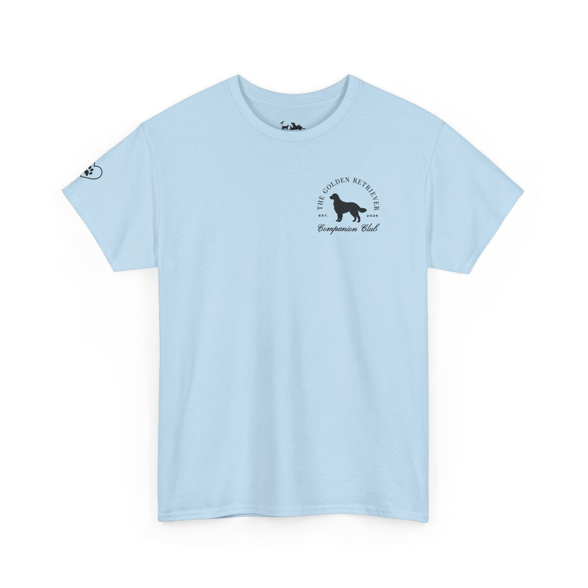 The Golden Retriever Companion Club Printed T-Shirt