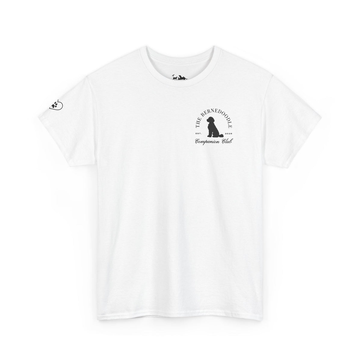 The Bernedoodle Companion Club Printed T-Shirt
