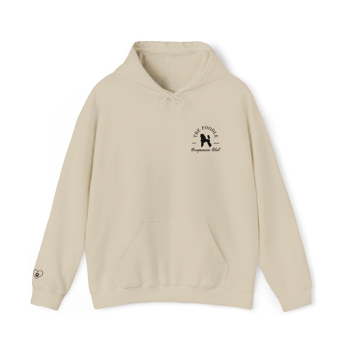 The Poodle Companion Club Embroidered Hoodie